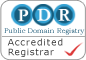 Public Domain Registry Accredited